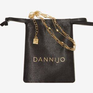 DANNIJO Gold Double Anklet